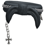 Chains VVS Drip Cross Y2K Bandana