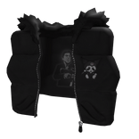 Chaleco Con Cuello De Piel Scarface