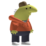 Charlie Plushie(Smiling Friends)