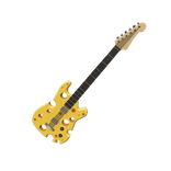 Cheesy Back Guitar
