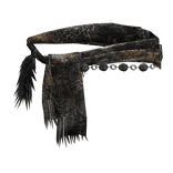 Cheetah Grunge Emo Ornamental Waist Cloth Scarf