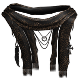 Cheetah Layered Esoteric Neck Scarf