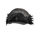 Cheetah Vintage Trapper Cap W/ Chrome Emblem 