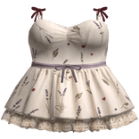 Cherry Ribbon Mini Dress