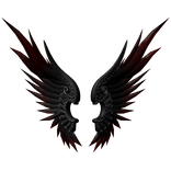 Cherubim’s Dark Crimson Wings