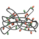 Chest Christmas Lights Garland