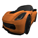 Chevy C7 Z06 Orange