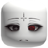 Chibi Cross Eyed Black and Red Face