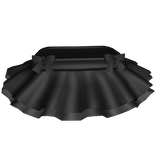 Chibi Doll Mini Ruffle Skirt ♡ w/ Bows (Black)