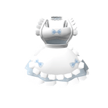 🎀Chibi Doll - Sweet Light blue Maid Dress w Bows