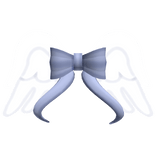 Chibi Glowing Angel wings | Blue