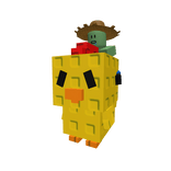 chicken jockey backpack (Grow a Garden)