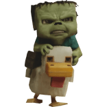 Chicken Jockey Cutout