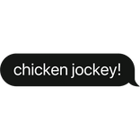 chicken jockey! mine text bubble