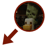 🗣Chicken Jockey Red Arrow Pointing Circle Meme🐔