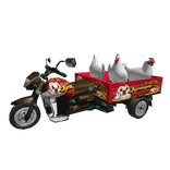 Chicken Seller Motorcycle