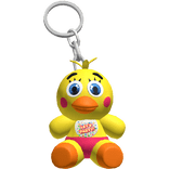 Chicken Toy Chica Plushie Keychain
