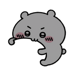 Chiikawa Biting [Left Shoulder]