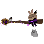 Chiikawa Halloween Witch Broom 
