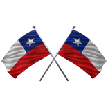 🇨🇱 Chile Shoulder Double Flag