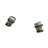 choco mint brown igari mori kei bracelets cottage