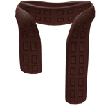 chocolate brown scarf