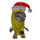 Christmas Banana Cat 