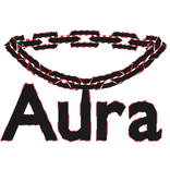 Christmas Candy Cane Aura Chain