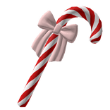 Christmas Candy Cane Back