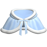 Christmas Cape Blue Pastel Neck Bow Kawaii Winter