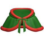 Christmas Cape Green Neck Bow Kawaii Baby Winter