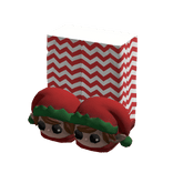 Christmas Elf Slippers Santa Pajamas Pants