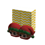 Christmas Elf Slippers Santa Pajamas Pants