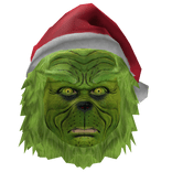 Christmas Grinch Head
