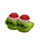 christmas grouch slippers