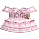 Christmas Holiday Dress - Pink