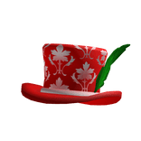Christmas Red Top Hat