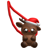 christmas reindeer purse 3.0