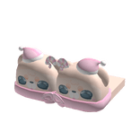 Christmas Santa Beige Pink Seal Slippers 1.0 🎄