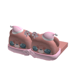 Christmas Santa Brown Pink Seal Slippers 3.0 🎄