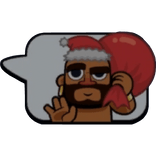 Christmas Santa Hog Rider Clash Emoji