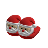 christmas santa slippers
