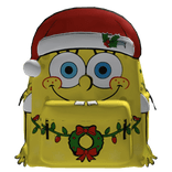 Christmas Santa Spongebob Backpack 1.0