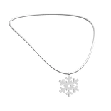Christmas Snowflake Necklace