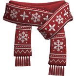 Christmas Snowflake Scarf