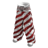 Christmas Stripes Saggy Skull Boxer Jeans