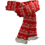 Christmas Winter Red Scarf
