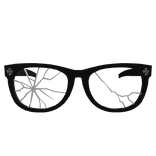 Chrome Broken Glasses
