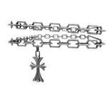 Chrome Cross Arm Chain