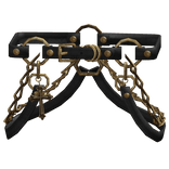 Chrome Cross Goth Suspender Waist Straps 1.0